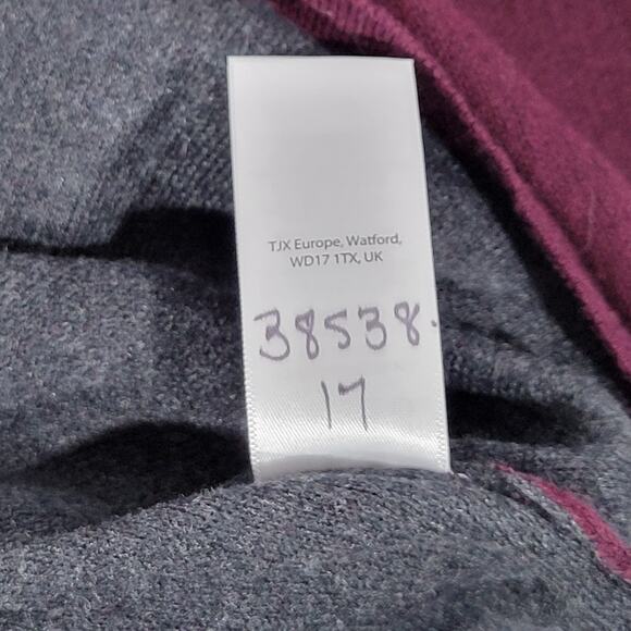 Nicole Miller‎ New York Burgundy Maroon Sweater Dress S NWT - Picture 9 of 9